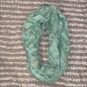Fish Print Infinity Scarf